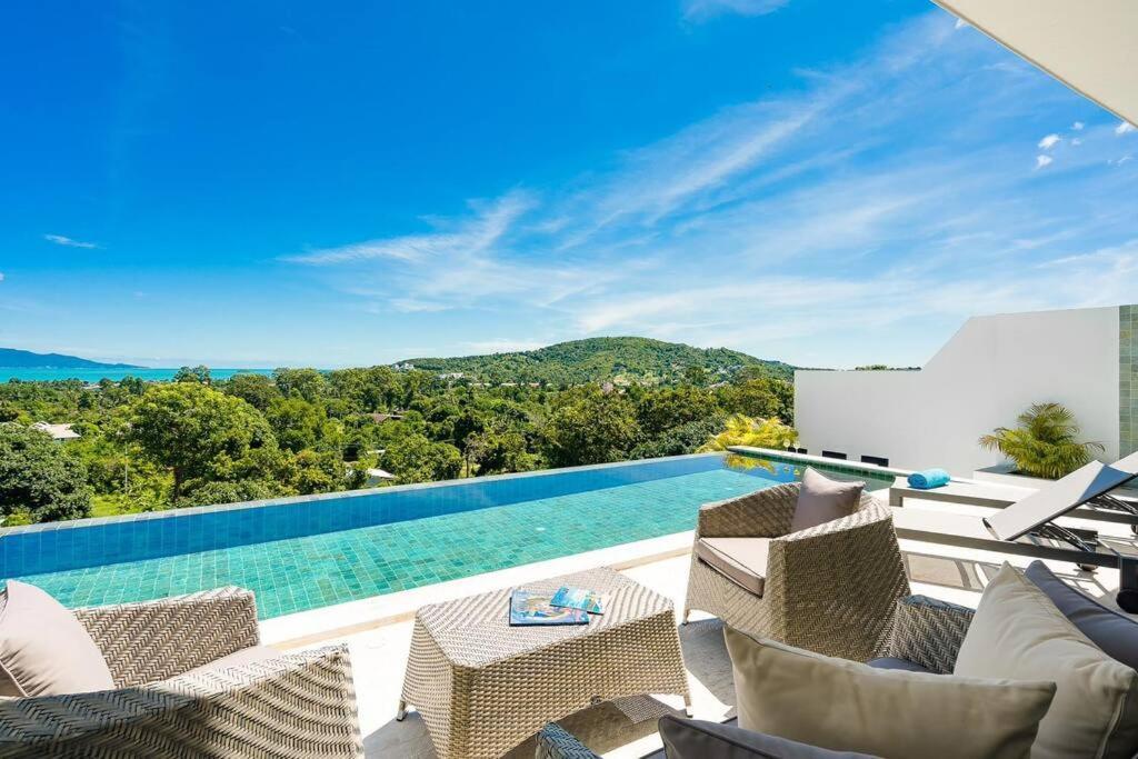 La Casa Samui - Luxury Seaview Villa 사무이 외부 사진