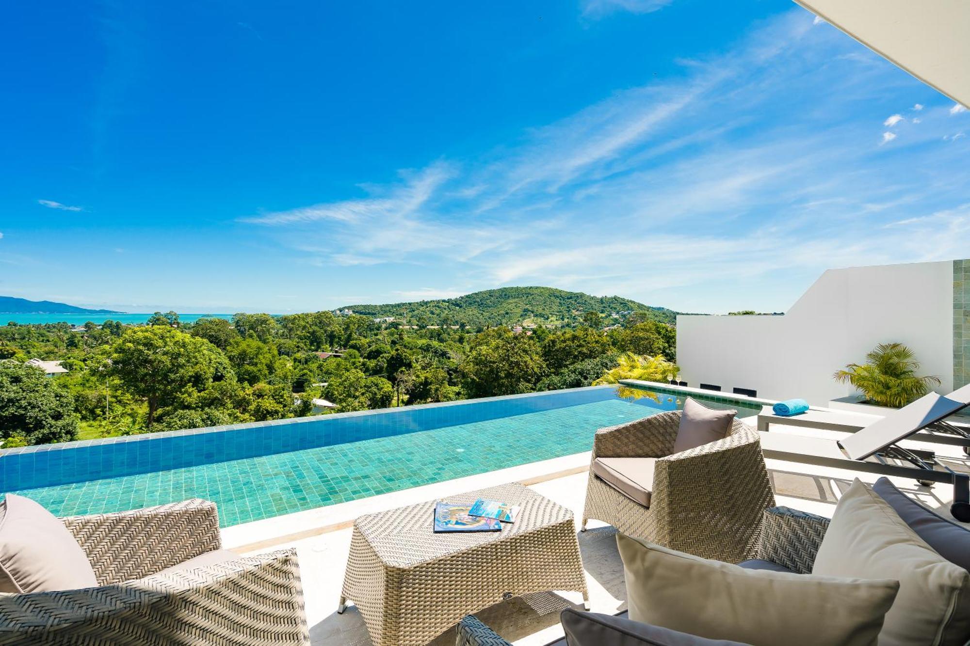 La Casa Samui - Luxury Seaview Villa 사무이 외부 사진